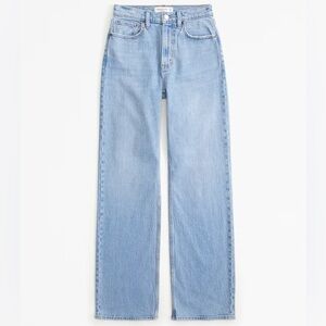 Abercrombie & Fitch Light Blue Straight Leg Jeans